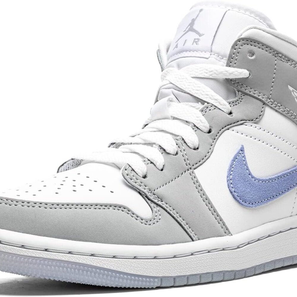 Nike Air Jordan 1 Mid Wolf Grey Aluminum (BQ6472-105)  Size 11 EUR 45